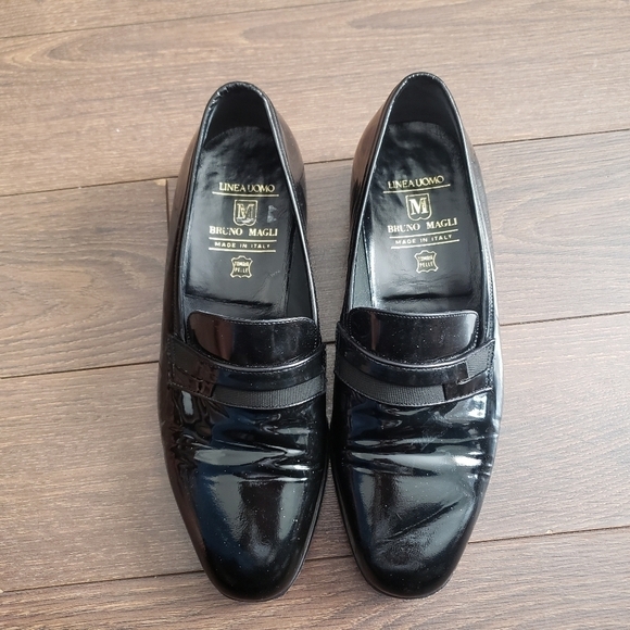 Bruno Magli Patent Leather Loafers - Picture 2 of 13